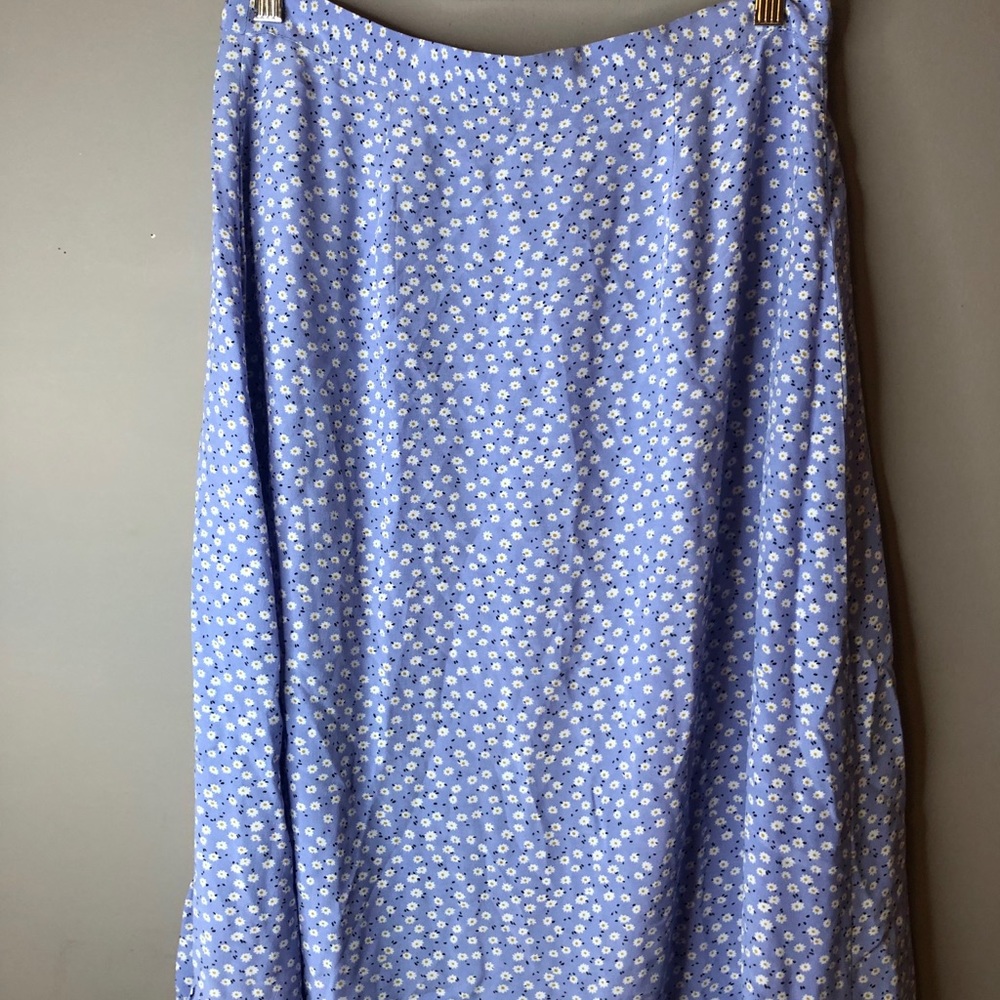 Rails Lavender Floral Midi Wrap Skirt - Picture 8 of 9